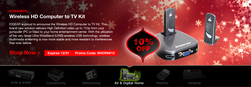 Wireless HD Computer to TV Kit Wireless HD Computer to TV Kit