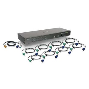 16-Port USB PS/2 Combo KVM Switch with Cables