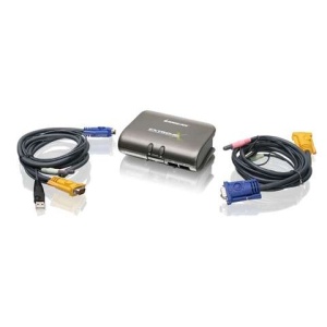 MiniView™ Extreme Multimedia KVMP Switch w/Cables