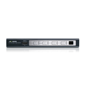 4-Port HD Audio/Video Switch with Remote and Cables