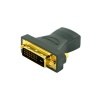 Gold-plated HDMI (F) to DVI-D Dual Link (M) Adapter