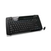 2.4GHz Multimedia Keyboard with Laser Trackball and Scroll Wheel