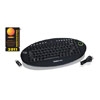 2.4GHz Wireless On-Lap Keyboard with Optical Trackball and Scroll Wheel