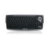 2.4GHz Wireless Compact Keyboard with Optical Trackball and Scroll Wheel