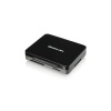 3-Port USB 2.0 Hub and 45-in-1 Card Reader