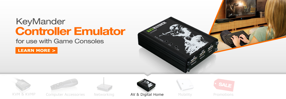 KeyMander - Controller Emulator for use with Game Consoles
