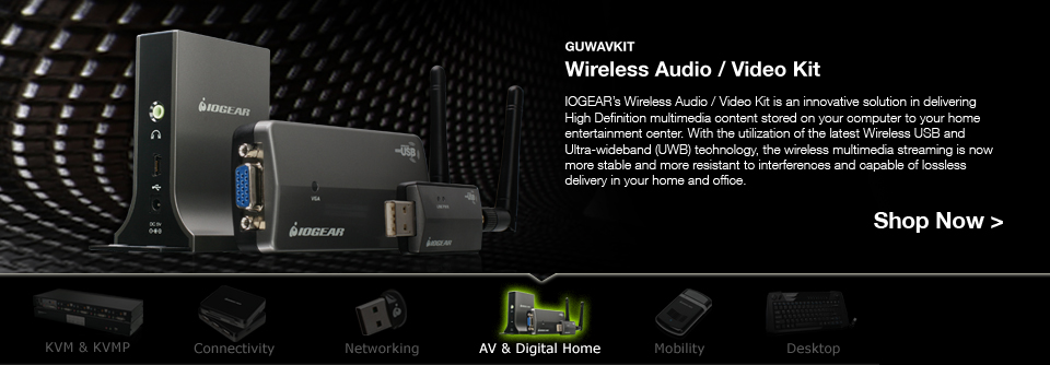 Wireless Audio / Video Kit